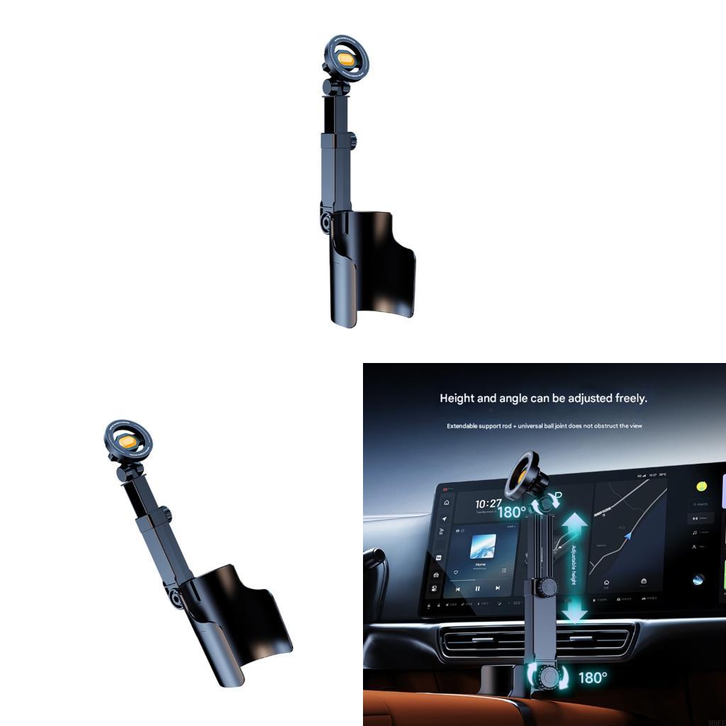 Phone Accessories You Need - Stevige ABS metalen autotelefoonhouder Geen gereedschap