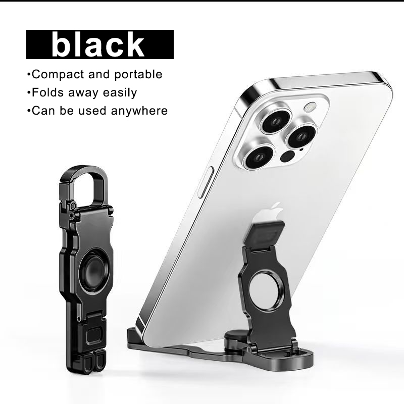 Phone Accessories Keychain - Draagbare fidget spinner telefoonstandaard, 360 graden