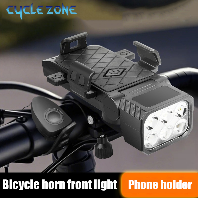 Phone Zone Accessories & Repair Lake Charles La - Fietskoplamp met hoorn en telefoonhouder Fietskoplamp
