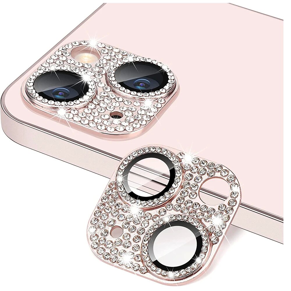 Phone Accessories Online - Glitter Diamond Camera Lens Protector Case