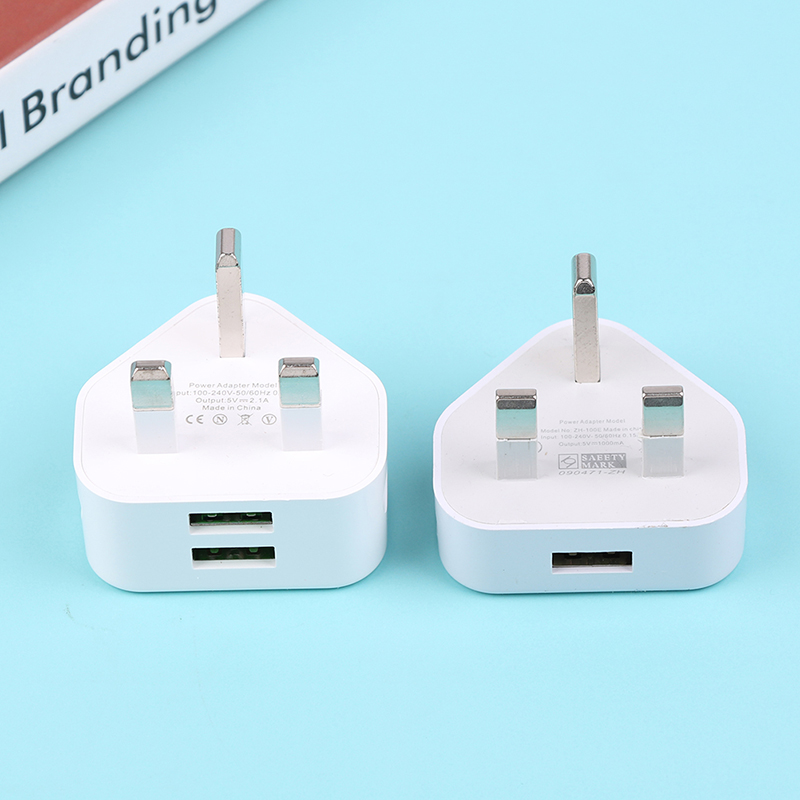 Phone Accessories Online - Universele UK Plug 3-pins wandladeradapter met