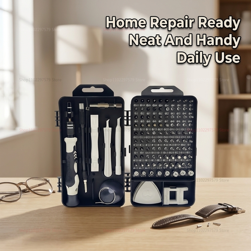 Phone Accessories Highpoint - 115-delige multifunctionele elektronica-schroevendraaierset Reparatiegereedschap voor computers,