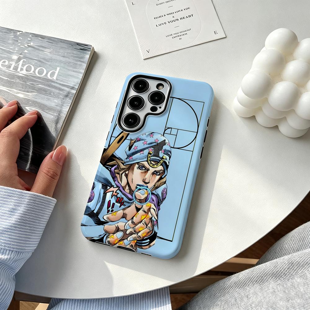 Samsung Galaxy S24 - Stijlvolle Anime J-JOJO Steel Ball Run