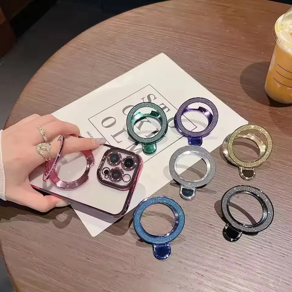 Glanzende diamanten telefoonri - Pop Socket Grip recensie en prijs
