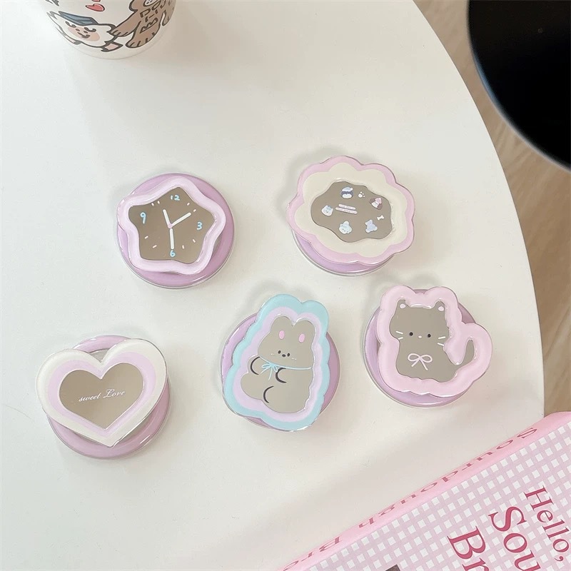 Kawaii Ins Mirror Pop Socket T - Pop Socket Grip recensie en prijs