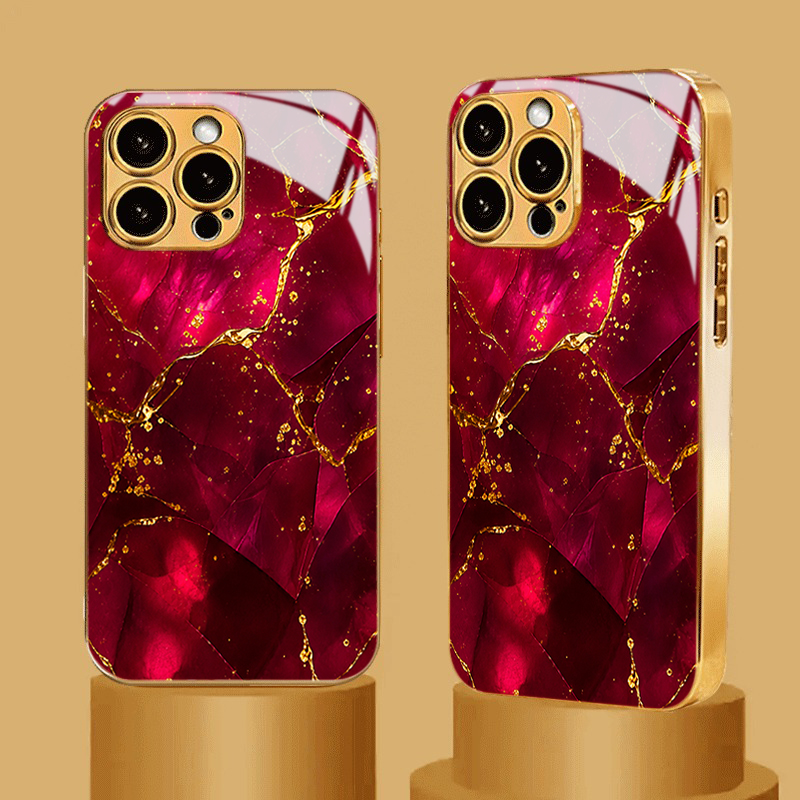 Karmozijnrode gehard glazen te - Phone Accessories Wholesale recensie en prijs