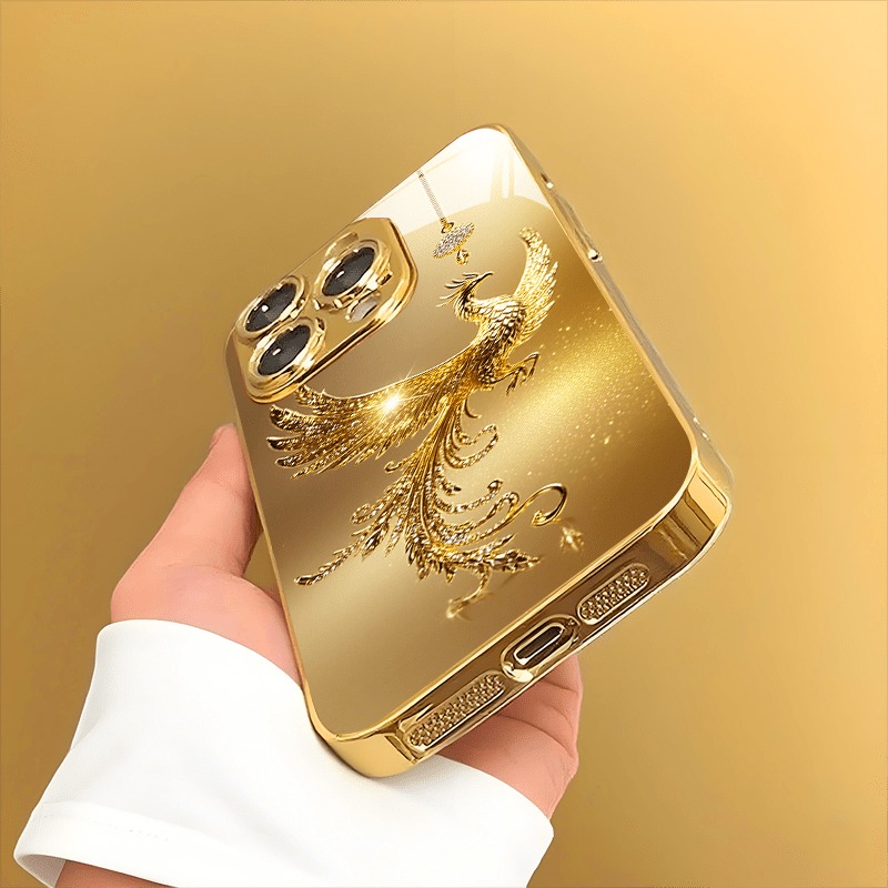 Diamant Gouden Phoenix Patroon - Phone Accessories Wholesale recensie en prijs