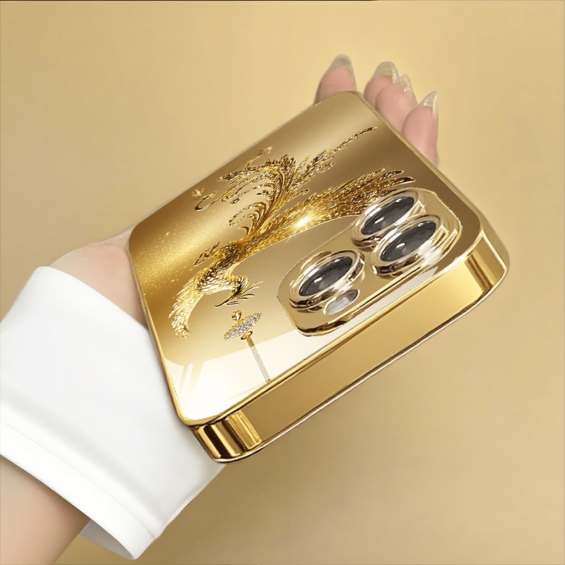 Diamant Gouden Phoenix Patroon - Phone Accessories Wholesale recensie en prijs