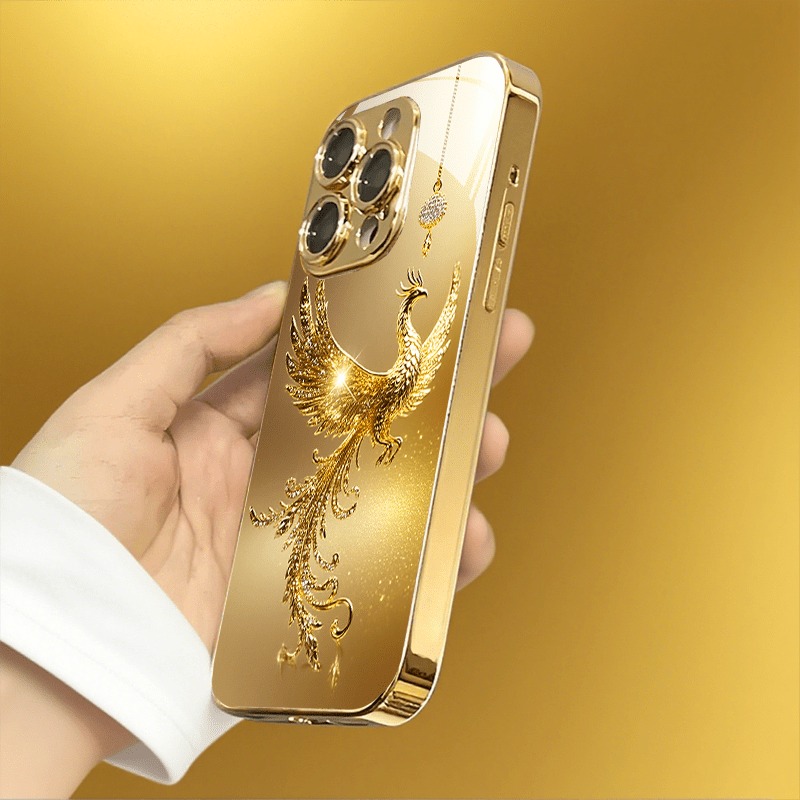 Diamant Gouden Phoenix Patroon - Phone Accessories Wholesale recensie en prijs