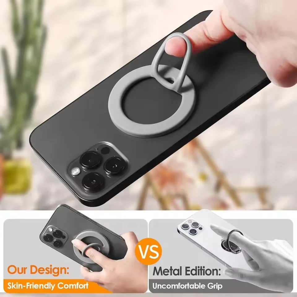 Magnetische siliconen vingerri - Pop Socket Grip recensie en prijs