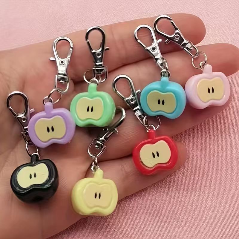7 stuks hars-simulatie Apple s - Phone Accessories Keychain recensie en prijs