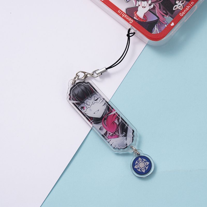 8pcs Anime Sleutelhanger Gensh - Phone Accessories Keychain recensie en prijs