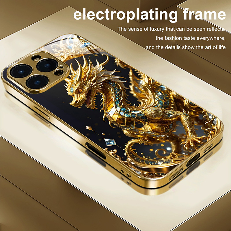 Cool Golden Dragon Patroon Gou - Phone Accessories Wholesale recensie en prijs