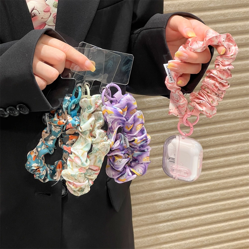 Vrouwen Zijde Satijn Scrunchie - Phone Accessories Keychain recensie en prijs