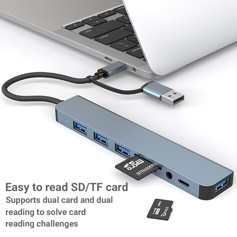 9-in-1 Dual Head USB-dockingst - Phone Accessories You Need recensie en prijs