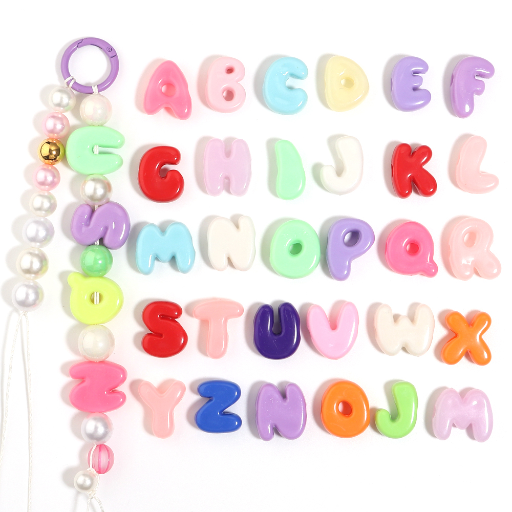 20-30 stuks acryl Engelse alfa - Phone Accessories Beads recensie en prijs