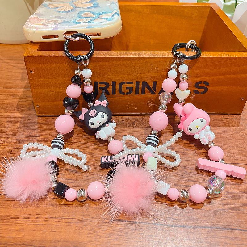 Kawaii Sanrio INS Girlish Tele - Phone Accessories Keychain recensie en prijs